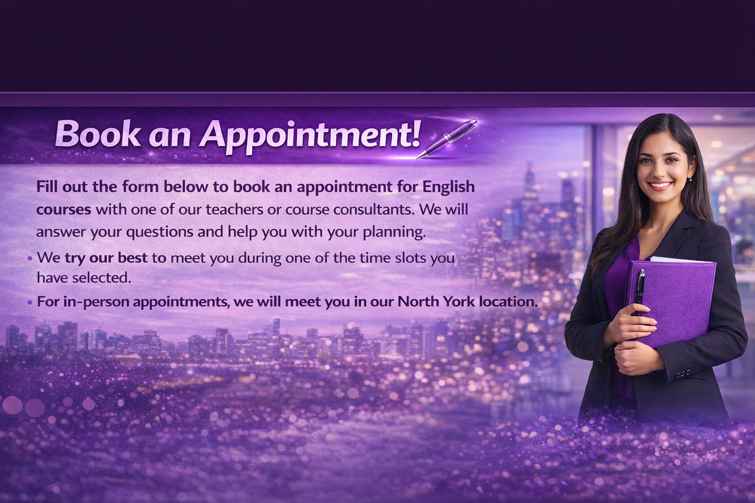 Book an appointment with PEN Languages